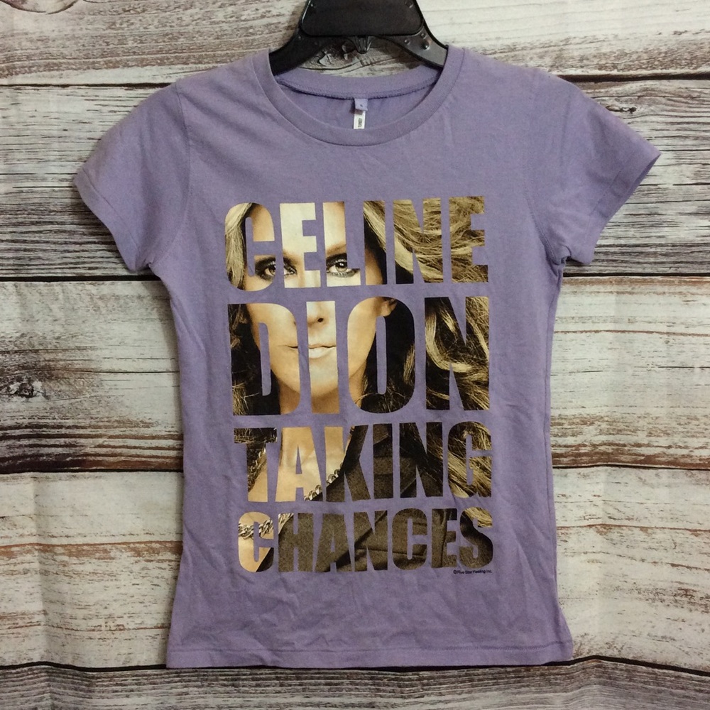 4/$8💣 Continental Celine Dion Graphic Tee